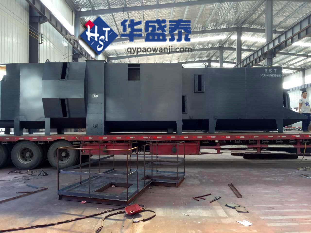 發(fā)往大連懸鏈381拋丸機(jī)|懸鏈通過(guò)式拋丸機(jī)廠家價(jià)格|圖片視頻